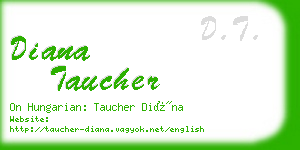 diana taucher business card